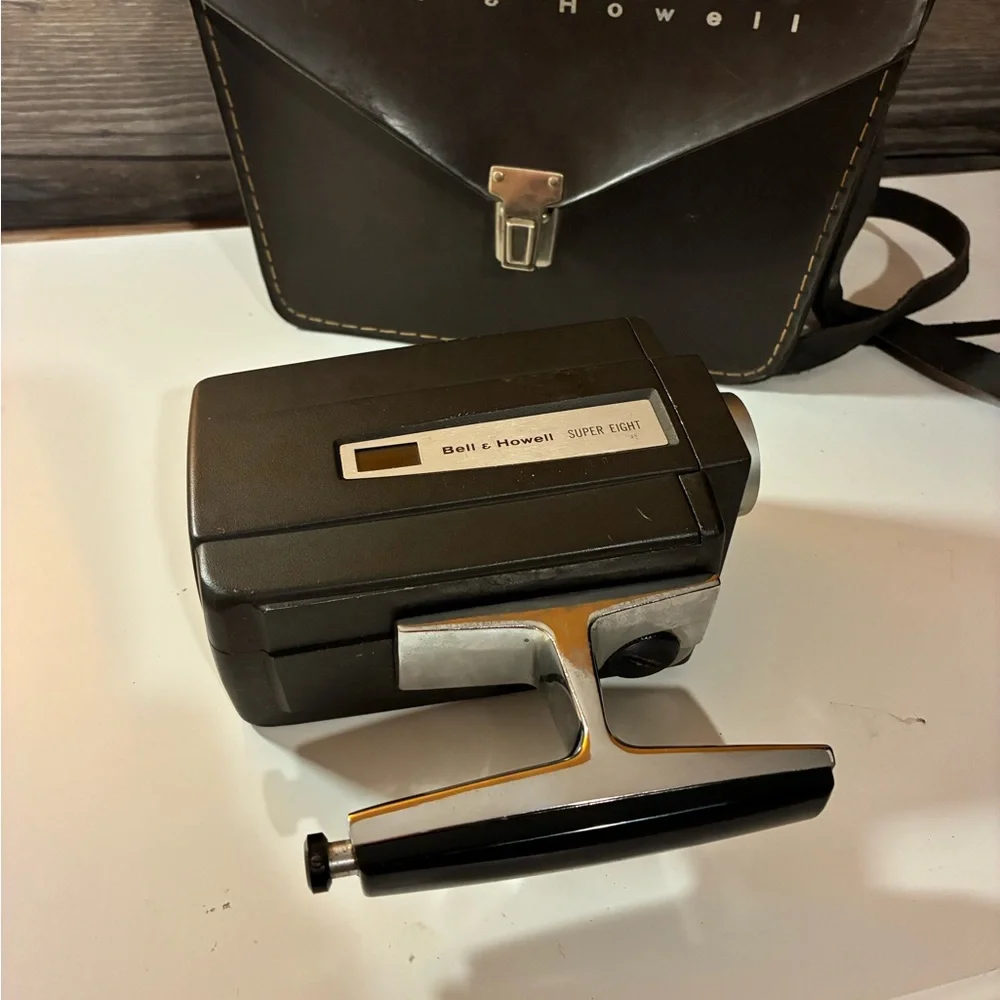 Bell & Howell Super Eight Vintage Black Camcorder